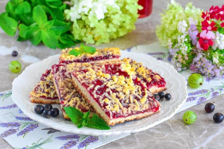Jam-Filled Crumb Pie Jam-Filled Crumb Pie