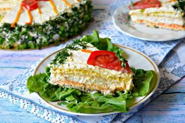 Holiday Wafer Cake with Canned Fillings