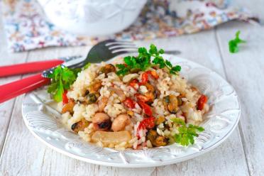 Seafood Rice Delight