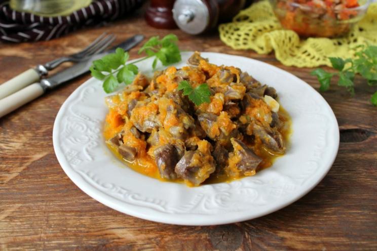 Pan-Fried Chicken Gizzards