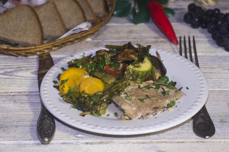 Easy Autumn Baked Meat and Veggies