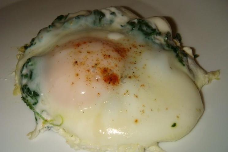 Gordon Ramsay's Baked Eggs Florentine Recipe