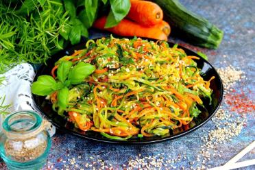 Quick Korean-Style Zucchini Salad