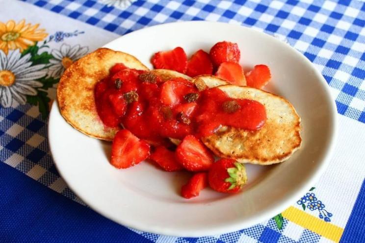 Healthy Oat Milk Pancakes