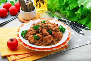 Creamy Slow Cooker Turkey with Mushrooms