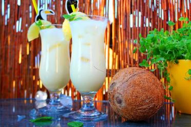 Tropical Pina Colada Cocktail