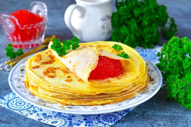 Festive Royal Pancakes