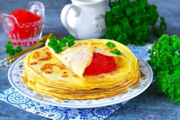 Festive Royal Pancakes