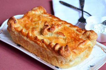 Salmon Puff Pastry Fish Pie