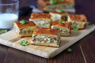 Baked Saury and Potato Pie