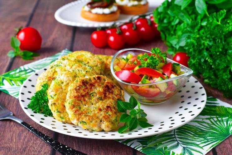 Juicy Turkey-Zucchini Cutlets