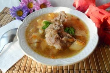 Hearty Slow Cooker Pork Ribs Soup