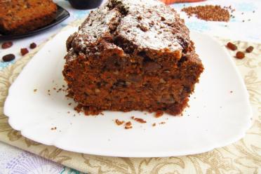 Healthy Carrot Buckwheat Cake