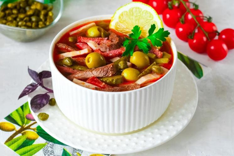 Mixed Meat Solyanka Delight Mixed Meat Solyanka Delight