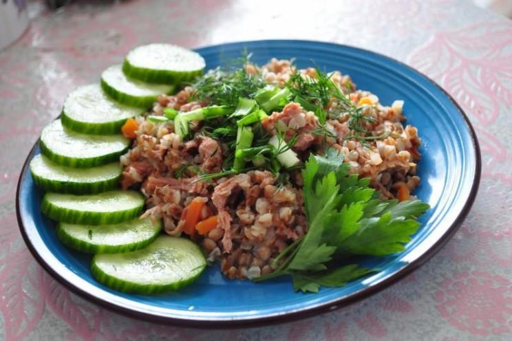 Slow Cooker Ham and Buckwheat Delight
