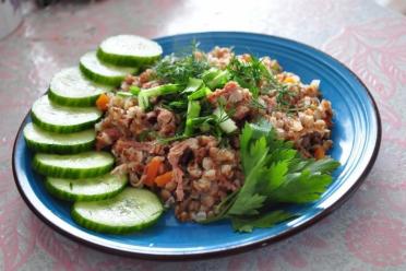 Slow Cooker Ham and Buckwheat Delight