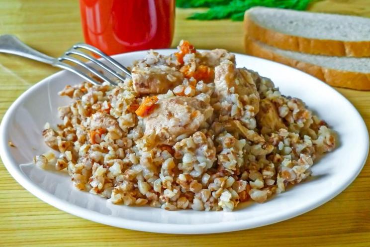 Slow Cooker Chicken and Buckwheat Pilaf