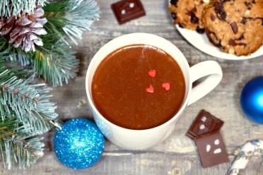 Peanut Butter Hot Chocolate Delight