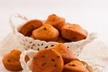 Festive Raisin and Candied Fruit Muffins