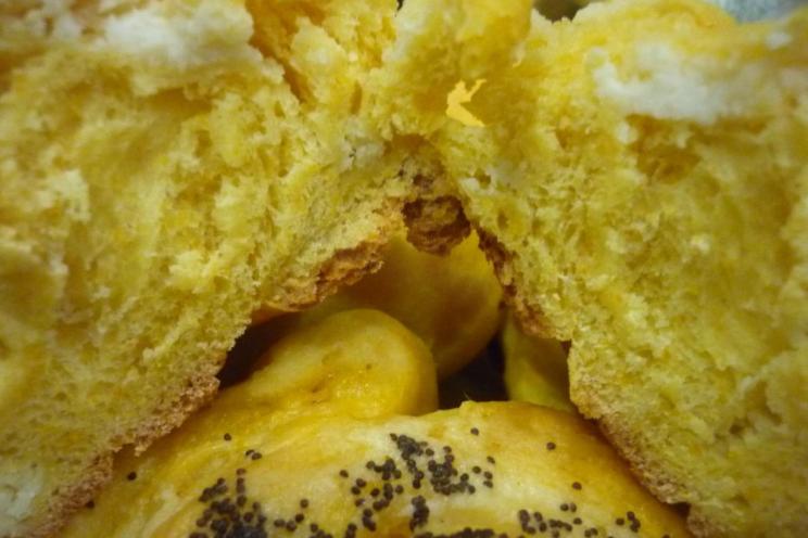 Curd-Filled Pumpkin Scones Curd-Filled Pumpkin Scones