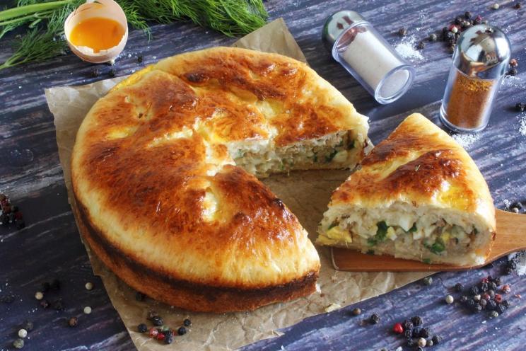 Delicious Fish and Rice Pie Delicious Fish and Rice Pie