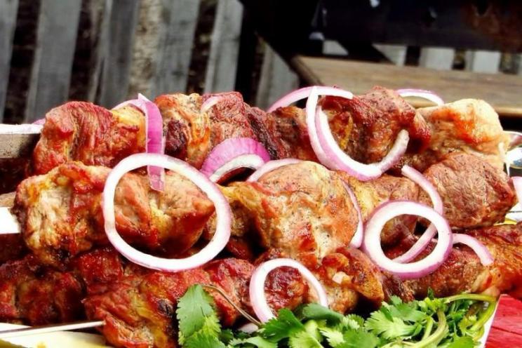 Quick & Easy Georgian Pork Kebabs Quick & Easy Georgian Pork Kebabs