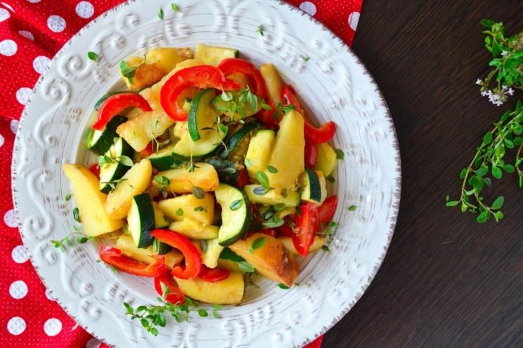 Hearty Vegetable and Potato Zucchini Stew
