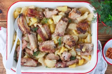 Baked Pork Ribs with Potatoes