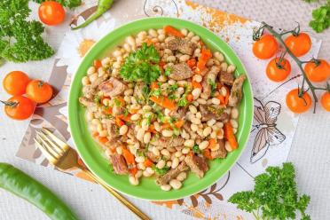 Hearty Beef and Bean Stew