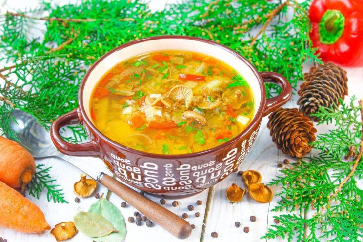 Aromatic Mushroom Broth Soup Aromatic Mushroom Broth Soup