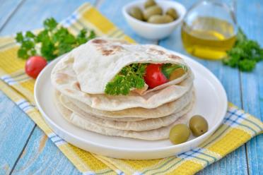 Pan-Cooked Pita Bread