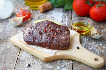 Perfect Oven-Baked Marbled Beef Steak