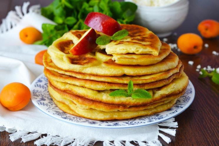 Quick & Easy Frying Pan Flatbreads with Sour Cream Quick & Easy Frying Pan Flatbreads with Sour Cream