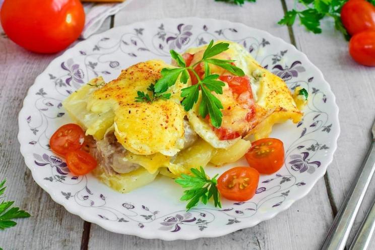 Slow Cooker French-Style Meat and Potatoes