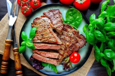 Grilled Juicy Beef Steak