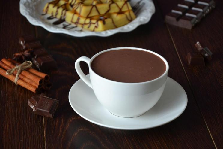 Cinnamon Vanilla Italian Hot Chocolate
