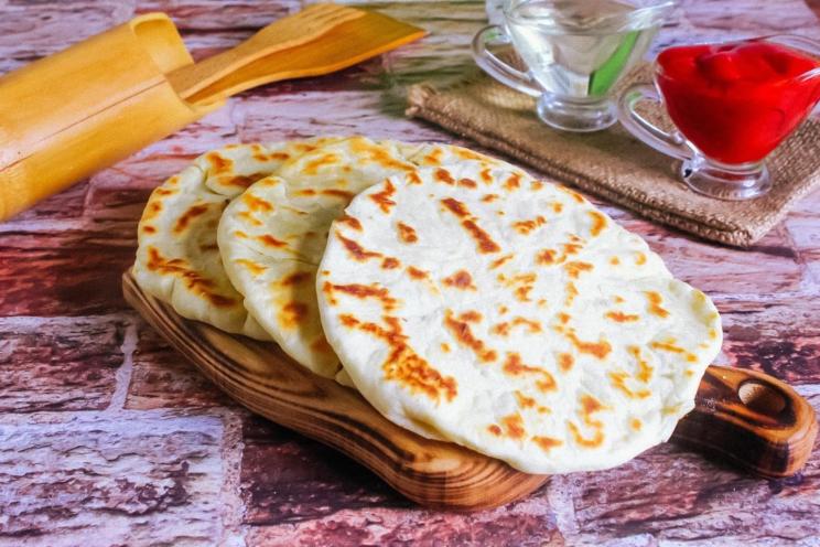 Pan-Fried Potato Flatbread