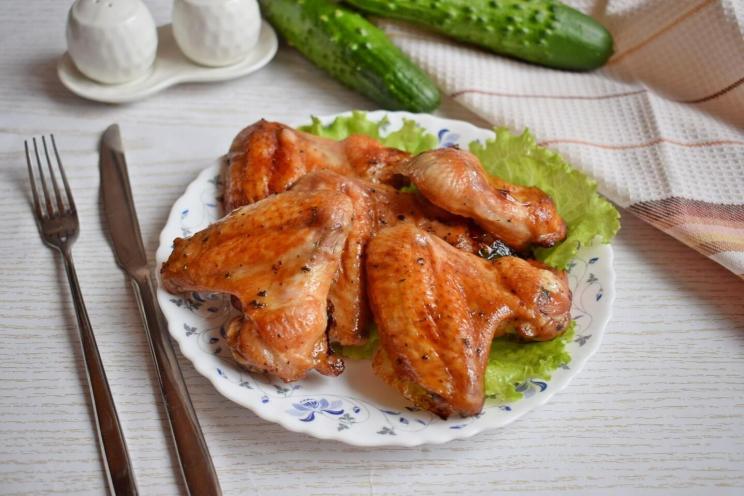 Oven-Baked Honey Soy Chicken Wings Oven-Baked Honey Soy Chicken Wings