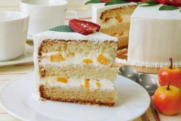 Peach Delight Cake