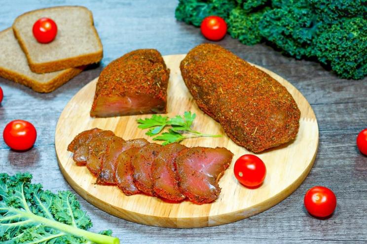 Homemade Spicy Dried Chicken Snack