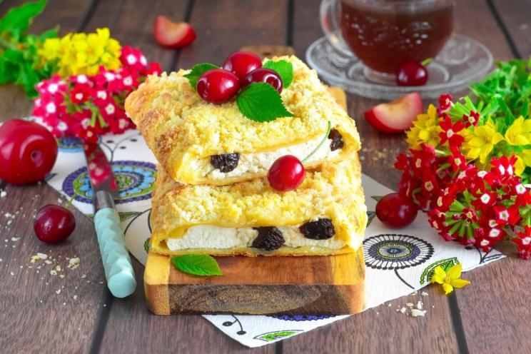 Crispy Cottage Cheese Puff Pastry Delight
