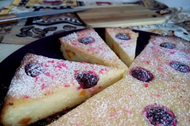 Oven-Baked Cottage Cheese Semolina Casserole