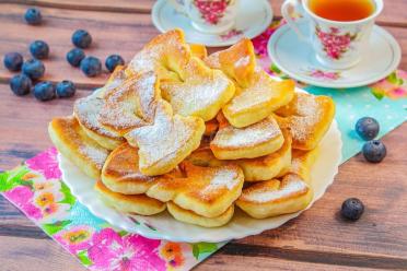 Fluffy Kefir Frying Pan Pastries