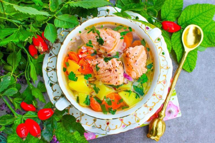 Quick and Delicious Red Fish Soup Quick and Delicious Red Fish Soup