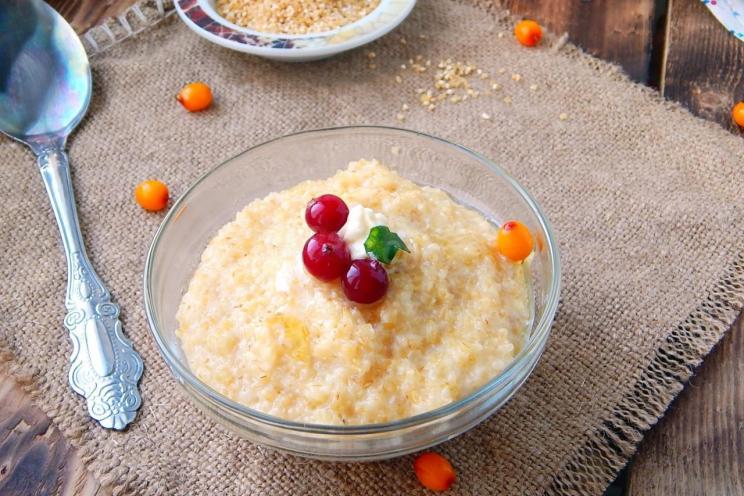 Creamy Corn Grits Porridge