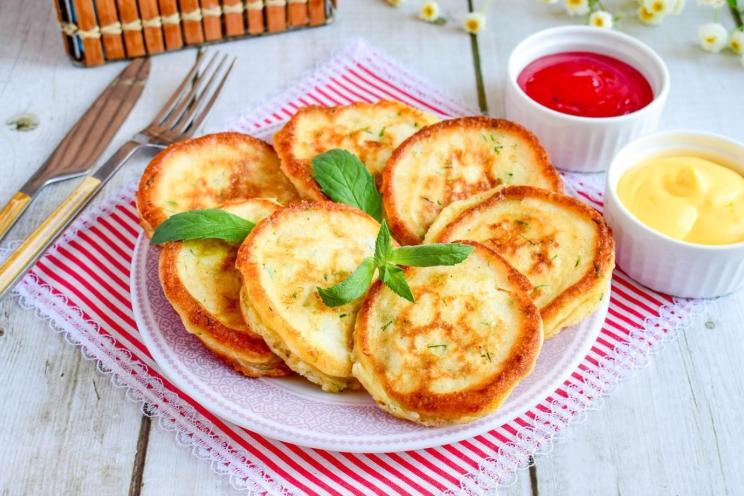 Cheese-Stuffed Pancakes in 20 Minutes