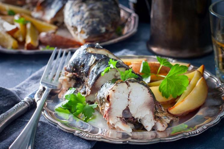 Easy Oven-Baked Mullet in Foil Easy Oven-Baked Mullet in Foil