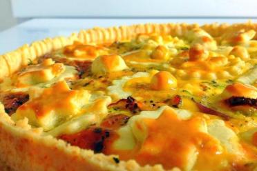 Ham and Cheese Healthy Quiche