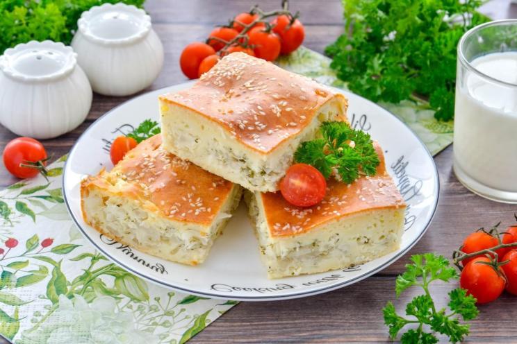 Easy Cabbage Pie in Minutes
