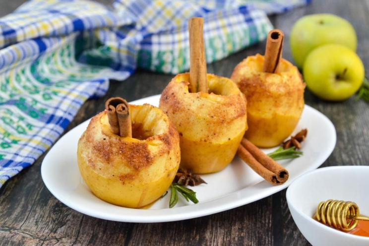 Honey-Cinnamon Baked Apples Honey-Cinnamon Baked Apples